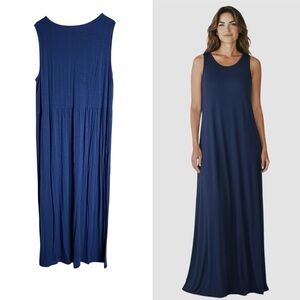 Maxi Dress M J.Jill sleeveless tank dress